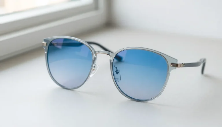 Lunette de vue verre teinte dégradé bleu : le guide complet pour bien choisir