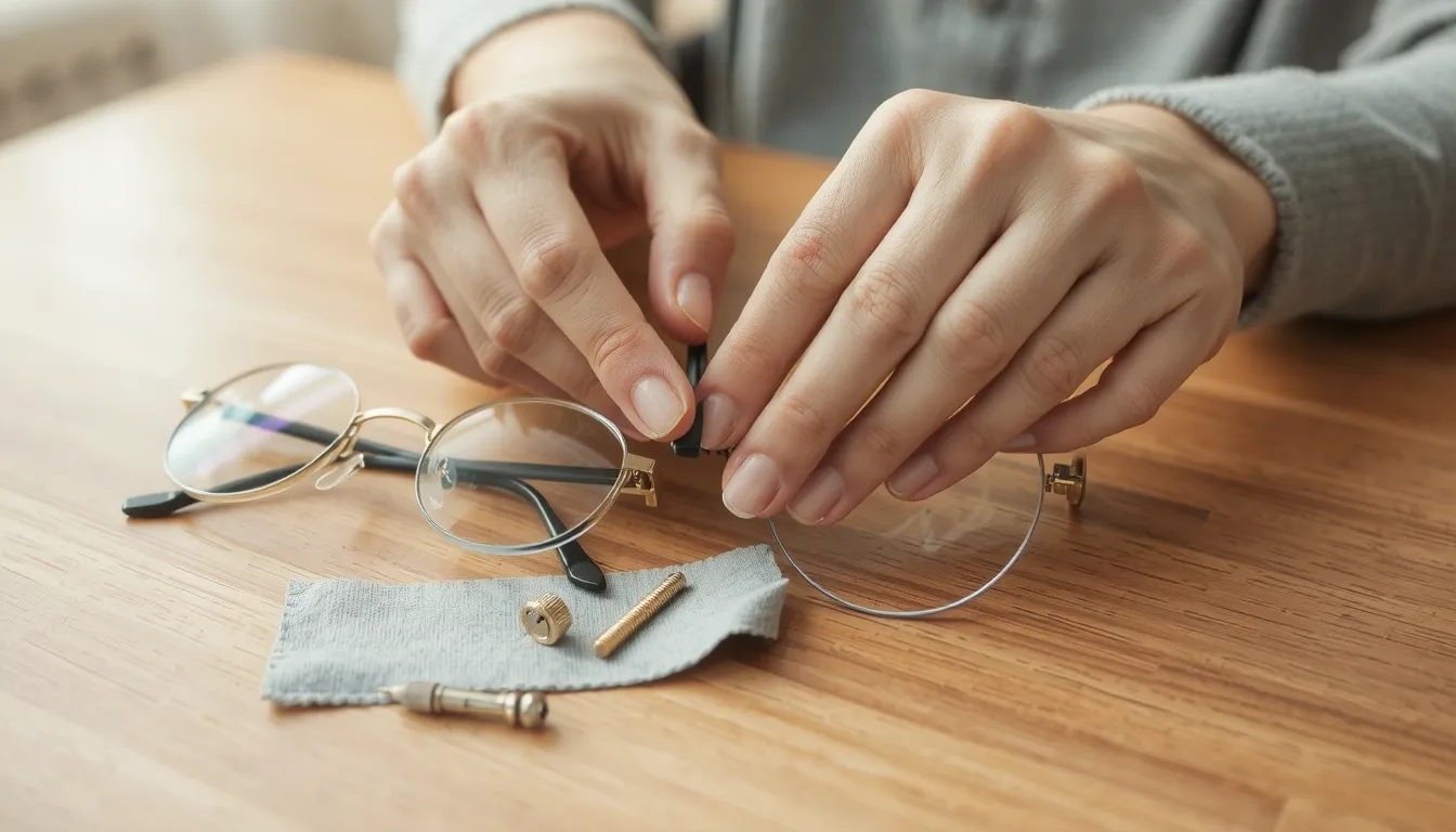 comment resserrer des lunettes